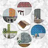 Мозаїка з декоративного скла 298х298х4,5мм Оранж SW-00002360, фото 6