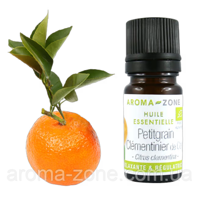 ОРГАНІЧНЕ ЕФІРНЕ МАСЛО PETITGRAIN CLEMENTINE З КОРСИКИ 5 мл
