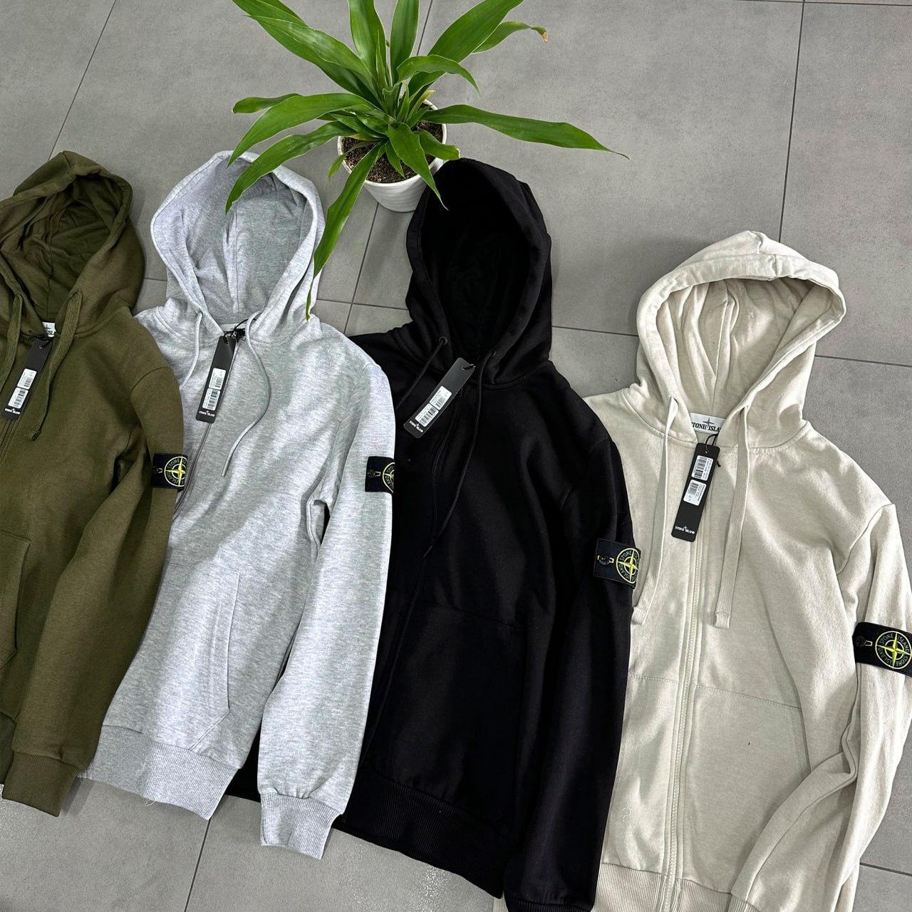 Олімпійка Зіп Худі STONE ISLAND