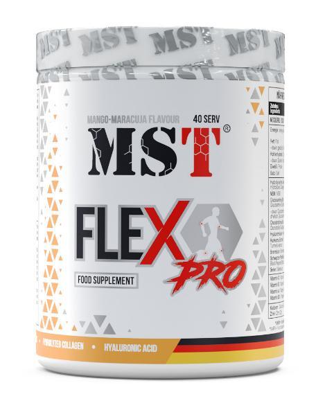 Для суглобів і зв’язок з колагеном MST Nutrition FLEX Pro 420 грам Смак : Mango-Maracuja