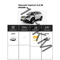 Комплект фільтрів Chevrolet Captiva 3.2 V6 (2006-) WIX