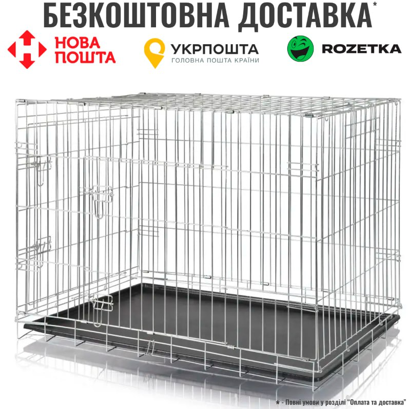 Клітка Trixie для тварин, металева, 93 x 69 x 62 см, фото 1
