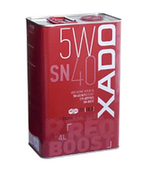 Синтетична олива XADO Atomic Oil 5W-40 SN RED BOOST - 4л.