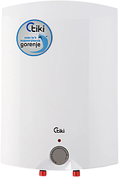 10 л. Бойлер маленький Gorenje Tiki Mini P 10 (GT O)  / на кухню, Над мийкою