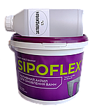 Акрил рідкий наливний SIPOFLEX (СІПОФЛЕКС) для ванни 1,7 метра 36год/ Комплект для реставрації душового піддону, фото 3