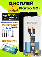 Оригінальний дисплей для Realme Narzo 50i з матрицею та сенсором в зборі , Екранний модуль на Ріалмі Нарзо 50і