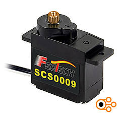 Сервопривід Feetech SCS0009 (Кут 300° / UART / FB)