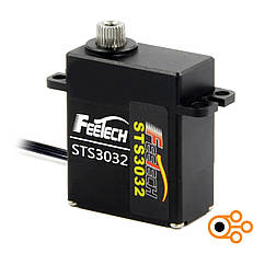 Сервопривід Feetech STS3032 (Обертання 360° / UART / FB)
