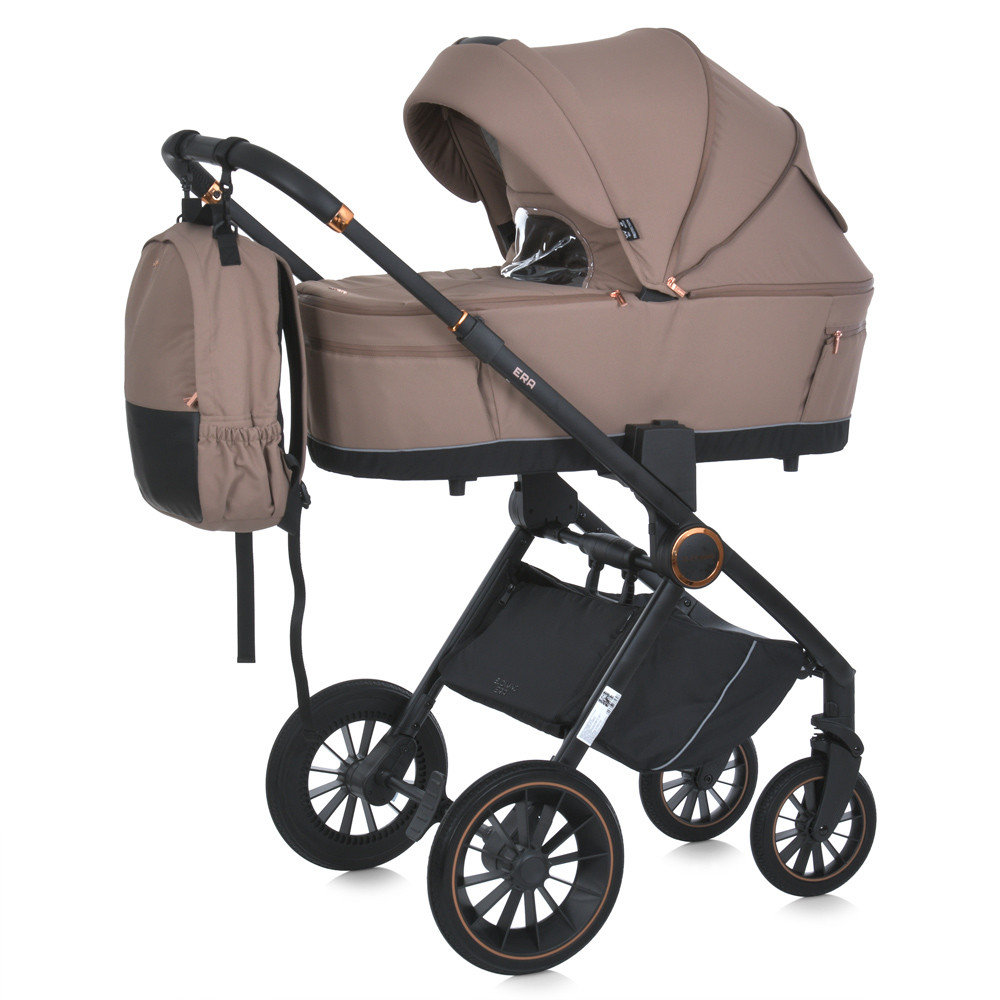 Коляска універсальна 2в1 Camino ME 1100 ERA Taupe Beige (люлька), фото 1