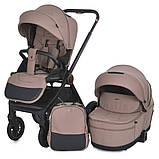 Коляска універсальна 2в1 Camino ME 1100 ERA Taupe Beige (люлька), фото 2