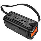 Акустика бездротова — караоке система Hoco ha9 Kayman dual-mic outdoor BT speaker, фото 3