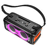 Акустика бездротова — караоке система Hoco ha9 Kayman dual-mic outdoor BT speaker, фото 4