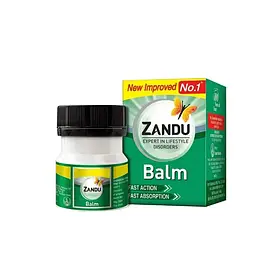 Занду бальзам знеболюючий №1 в Індії, Zandu Balm від головного болю, болі в тілі та застуди