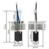 Хотенд у зборі з радіатором (Assembled Extruder Hotend Kit) для Elegoo Neptune 4 Plus/ 4 Max, Сопло 0.4мм Латунь (оригінал), фото 6