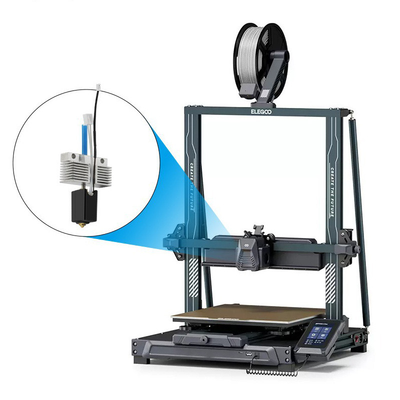Assembled Extruder Hotend Kit 3D-printers Elegoo Neptune 4 MAX, 4 Plus