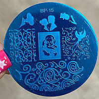 Диск для стемпінгу Born Pretty Вензеля BP-15