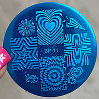 Диск для стемпінгу Born Pretty Геометрія BP-11