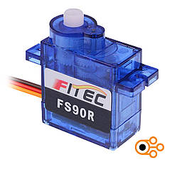 Сервопривід Feetech FS90R (Обертання 360°)