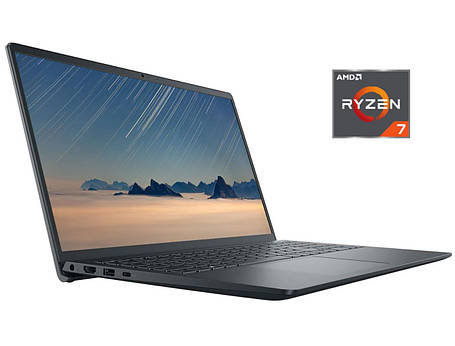 Ультрабук Dell Inspiron 15 3535/ 15.6" 1920x1080 Touch/ Ryzen 7 7730U/ 16GB RAM/ 512GB SSD/ Radeon Vega, фото 1