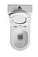 Унітаз-компакт Mixxus Premium Bevel-0402-R 670x390x880mm, система змиву RIMLESS (MP6474), фото 2