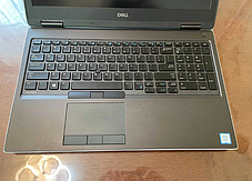 Б/в Ноутбук Dell Precision 7540 15.6" 1920x1080| Core i7-9750H| 32 GB RAM| 512 GB SSD| Quadro T2000 4GB, фото 4