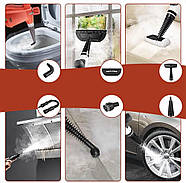 Пароочисник на 1000Вт 350 мл з різними насадками 10 в 1 RAF R.1372, фото 3