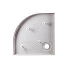 Набір Lidz душова кабіна Latwa SC80x80.SAT.LOW.FR, скло Frost 4 мм + піддон QT ROBIN, фото 9