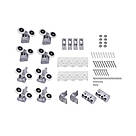 Набір Lidz душова кабіна Latwa SC80x80.SAT.LOW.FR, скло Frost 4 мм + піддон Kupala, фото 7