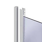 Набір Lidz душова кабіна Latwa SC90x90.SAT.LOW.GR, скло тоноване 4 мм + піддон Kupala, фото 3