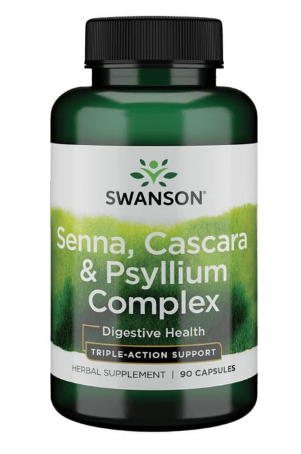 Senna Cascara Psyllium Complex - 90caps