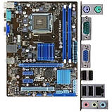 Плата S775 ASUS P5G41-M LX на DDR2 ! і G41 CHIP розуміє ВСІ 2-4 ЯДРА ПРОЦЫ INTEL XEON,Core2QUAD,DUO, фото 3