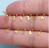 Прикраса для пірсингу язика, губи. Штанга в язик, фото 5