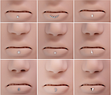 Прикраса для пірсингу язика, губи. Штанга в язик, фото 2