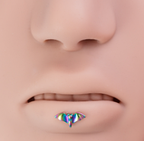 Прикраса для пірсингу язика, губи. Штанга в язик, фото 4