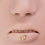 Прикраса для пірсингу язика, губи. Штанга в язик, фото 3