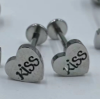 Прикраса для пірсингу язика, губи. Штанга в язик