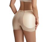Труси пушап збільшення стегон і підтягуванням живота бежеві, фото 4