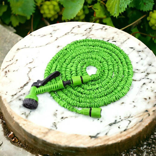 Шланг садовый Magic House 15.0м с РАСПЫЛИТЕЛЕМ (6 режимов). MB-132 Цвет ...