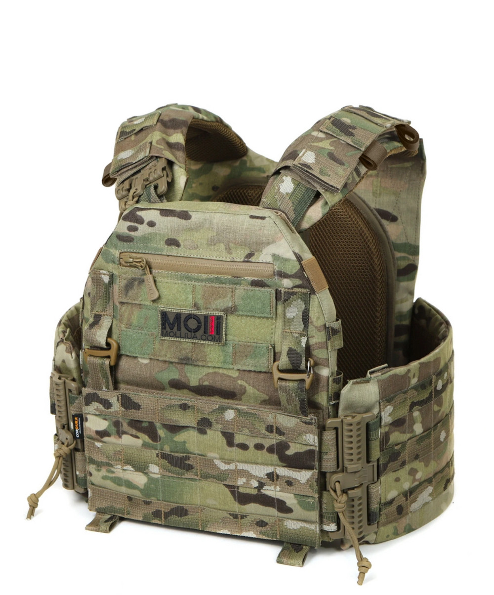 Плитоноска МІЦЬ 3.0 MultiCam з функцією швидкого скидання (PLATE CARRIER) МОЛЛІ
