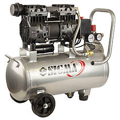 Компресор двоциліндрий 1.1кВт 1400об/мін 160л/ми 8бар 58дБ 24л SIGMA (7042521)