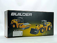 Спецтехніка Yi wu jiayu Асфальтний Каток «Builder» музичний (33см) Wy1103A, фото 8