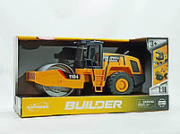 Спецтехніка Yi wu jiayu Асфальтний Каток «Builder» музичний (33см) Wy1103A, фото 7