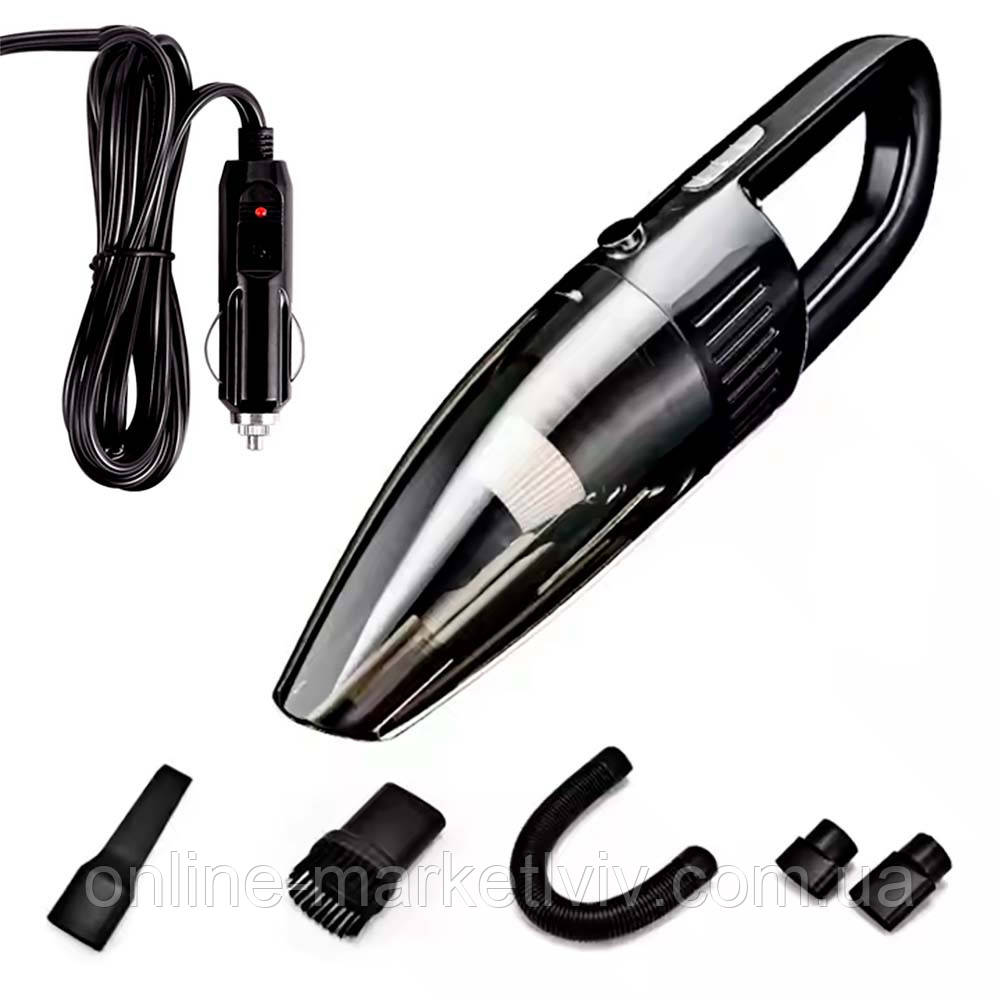 Пилосос ручний для автомобіля, від прикурювача, XO CZ001A / Автомобільний пилосос / Пилосос для машини, фото 1