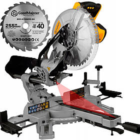 Пила торцювальна 4500 об/хв GoodMajster Machinery 2000 Вт GMM-MS255