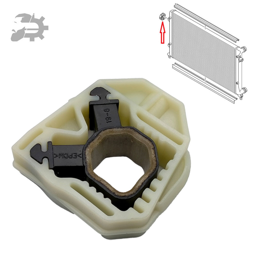 Кріплення радіатора охолодження Leon Seat 1K0121367M 1K0121367C 1K0121367J верх