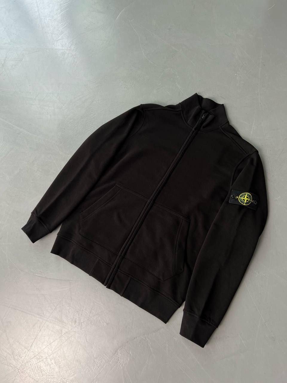 Світшот Stone Island Full Zip Sweatshirt чоловіча всесезонна кофта олімпійка стон айленд