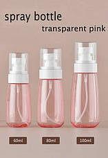ФЛАКОН З РОЗПИЛЮВАЧЕМ SPRAY BOTTLE PINK 60 мл, фото 3