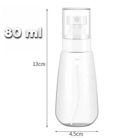 ФЛАКОН З РОЗПИЛЮВАЧЕМ SPRAY BOTTLE WHITE 80 мл, фото 1