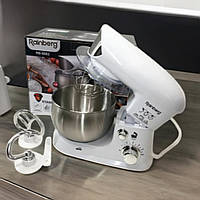 Кухонний комбайн Rainberg 3200W Планетарний комбайн Міксер Тістоміс чаша 4л Потужний комбайн з насадками