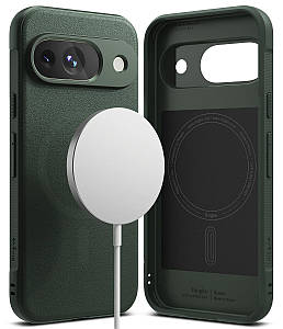 Чохол Ringke Onyx Magnetic до Google Pixel 9 Dark Green (OMG946E75)